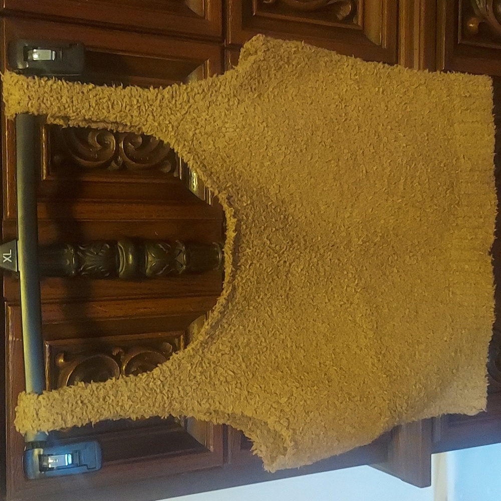 SKIMS cozy knit pullover sweater tank, size 2X